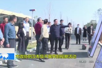 市政协到汉寿县开展界别视察活动