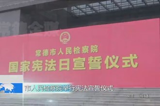 常德市人民检察院举行宪法宣誓仪式