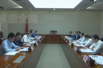 周振宇会见中联重科董事长詹纯新一行