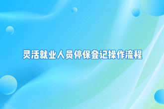 【政务服务小视频专题】“企业职工基本养老保险灵活就业人员停保”业务办理操作指南