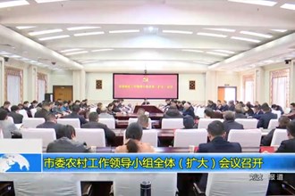 常德市委农村工作领导小组全体（扩大）会议召开