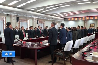 常德市各级各部门举行“国家宪法日”向宪法宣誓仪式