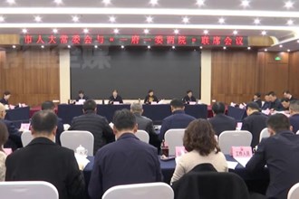 市人大常委会召开与“一府一委两院”联席会议