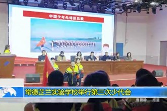 常德芷兰实验学校举行第三次少代会