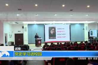 武陵：党史学习进校园 培养爱党爱国情