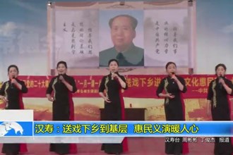 汉寿：送戏下乡到基层 惠民义演暖人心