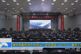 津市市委经济工作会议：全力落实“6+3+1”重点工作