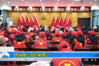 鼎城爱心组织献爱心