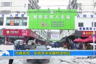 市商务局：多措并举保障物资供应