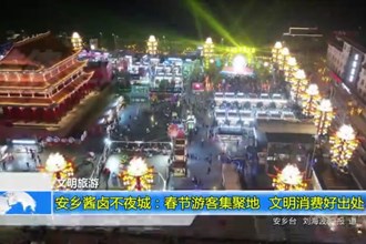 安乡酱卤不夜城：春节游客集聚地 文明消费好出处