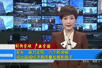 安乡：奋力实现“六个新突破” 闯出县域经济高质量发展新路子