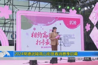2024常德武陵高山街赏春消费季启幕