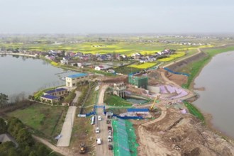 洞庭湖区重点垸堤防加固工程常德片区建设如火如荼