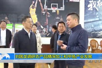 刘国龙调研农产品精深加工和甲鱼产业发展