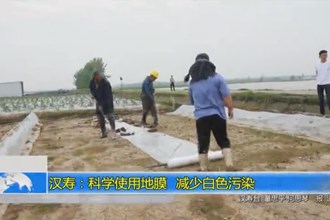 汉寿：科学使用地膜 减少白色污染