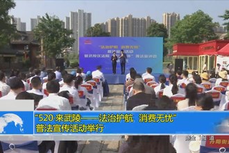 “520•来武陵——法治护航 消费无忧”普法宣传活动举行