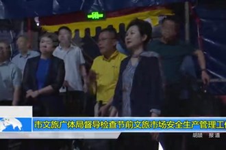 常德市文旅广体局督导检查节前文旅市场安全生产管理工作