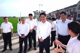 自然资源部副部长庄少勤一行来常调研