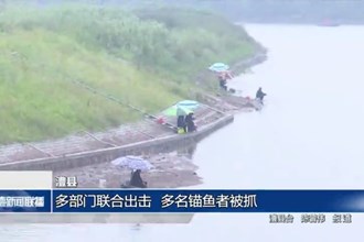 澧县：多部门联合出击 多名锚鱼者被抓