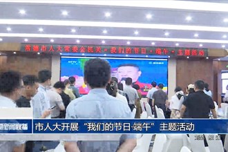 市人大开展“我们的节日•端午”主题活动