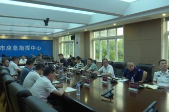 周振宇主持召开常德市防汛视频会商调度会议