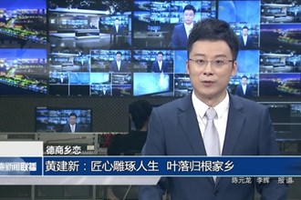 黄建新：匠心雕琢人生 叶落归根家乡