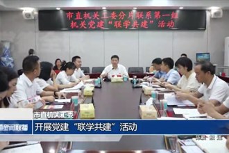 常德市直机关工委：开展党建“联学共建”活动