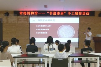 武陵：暑假学非遗 文化有传承