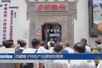 西藏隆子特色产品展销馆揭牌