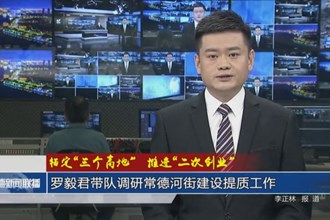 罗毅君带队调研常德河街建设提质工作