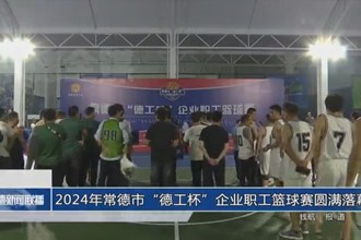 2024年常德市“德工杯”企业职工篮球赛圆满落幕