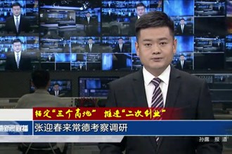 张迎春来常德考察调研