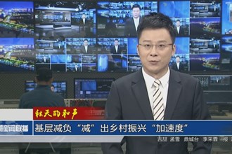 秋天的和声 基层减负 “减”出乡村振兴“加速度”