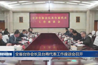 全省台协会长及台商代表工作座谈会召开