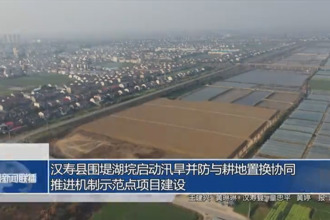 汉寿县围堤湖垸启动汛旱并防与耕地置换协同推进机制示范点项目建设
