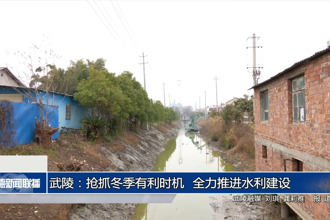 武陵：抢抓冬季有利时机 全力推进水利建设