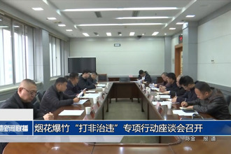 烟花爆竹“打非治违”专项行动座谈会召开