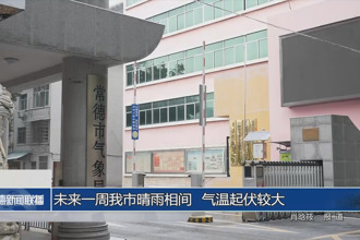 未来一周常德市晴雨相间 气温起伏较大