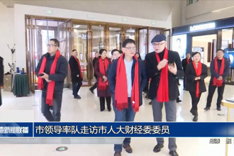 市领导率队走访市人大财经委委员