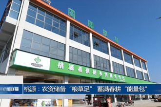 桃源：农资储备“粮草足” 蓄满春耕“能量包”