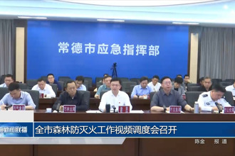 全市森林防灭火工作视频调度会召开
