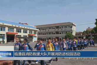 临澧县消防救援大队开展消防进校园活动