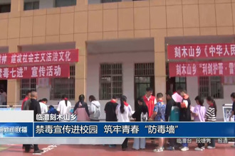 临澧刻木山乡：禁毒宣传进校园 筑牢青春“防毒墙”