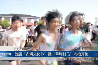 鼎城：首届“农耕文化节”暨“草坪村马”鸣枪开跑