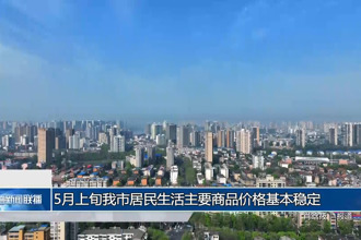 5月上旬常德市居民生活主要商品价格基本稳定