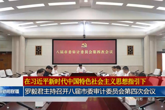 罗毅君主持召开八届市委审计委员会第四次会议