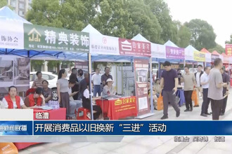 临澧：开展消费品以旧换新“三进”活动