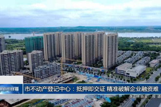 常德市不动产登记中心：抵押即交证 精准破解企业融资难市