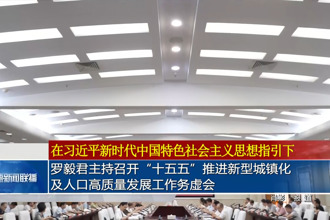 罗毅君主持召开“十五五”推进新型城镇化及人口高质量发展工作务虚会
