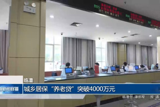 临澧：城乡居保“养老贷”突破4000万元